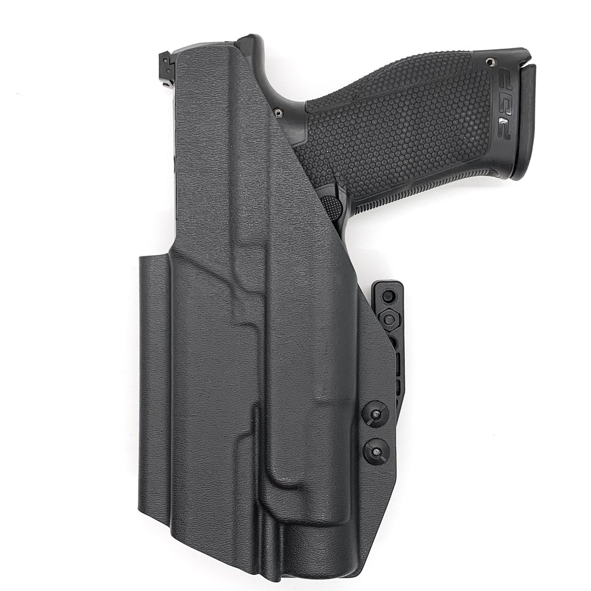 For the best Inside Waistband IWB AIWB Holster for the Walther PDP 4.5" Full-Size pistol with the Streamlight TLR-1 HL shop Four Brothers 4BROS Holsters.