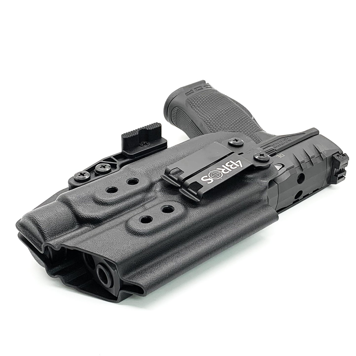 For the best Inside Waistband IWB AIWB Holster for the Walther PDP 4.5" Full-Size pistol with the Streamlight TLR-1 HL shop Four Brothers 4BROS Holsters.