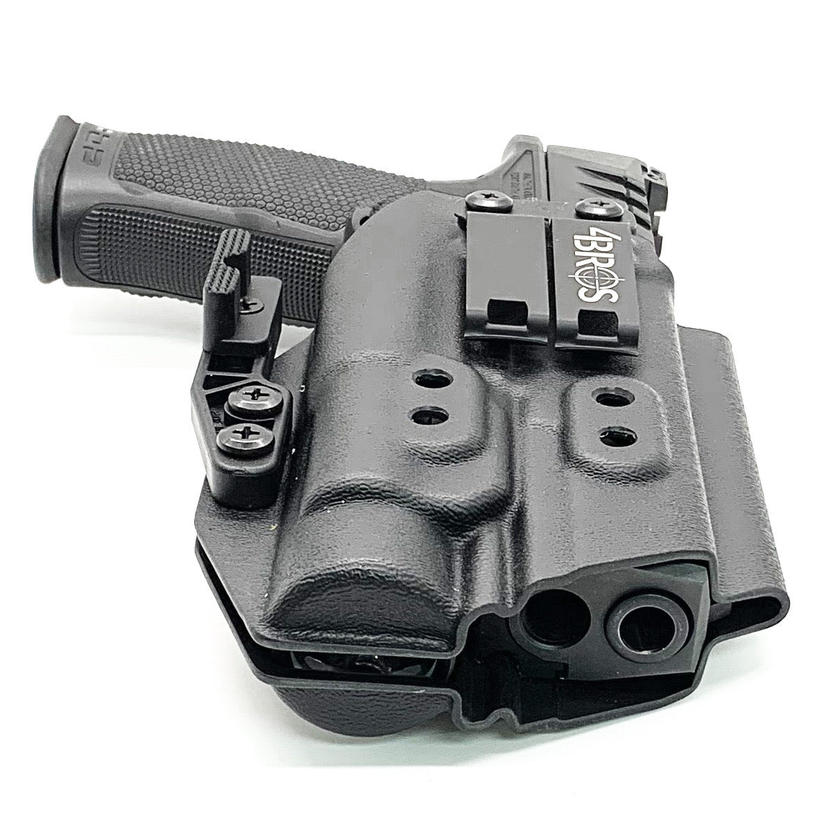 For the best Inside Waistband IWB AIWB Holster for the Walther PDP 4.5" Full-Size pistol with the Streamlight TLR-1 HL shop Four Brothers 4BROS Holsters.