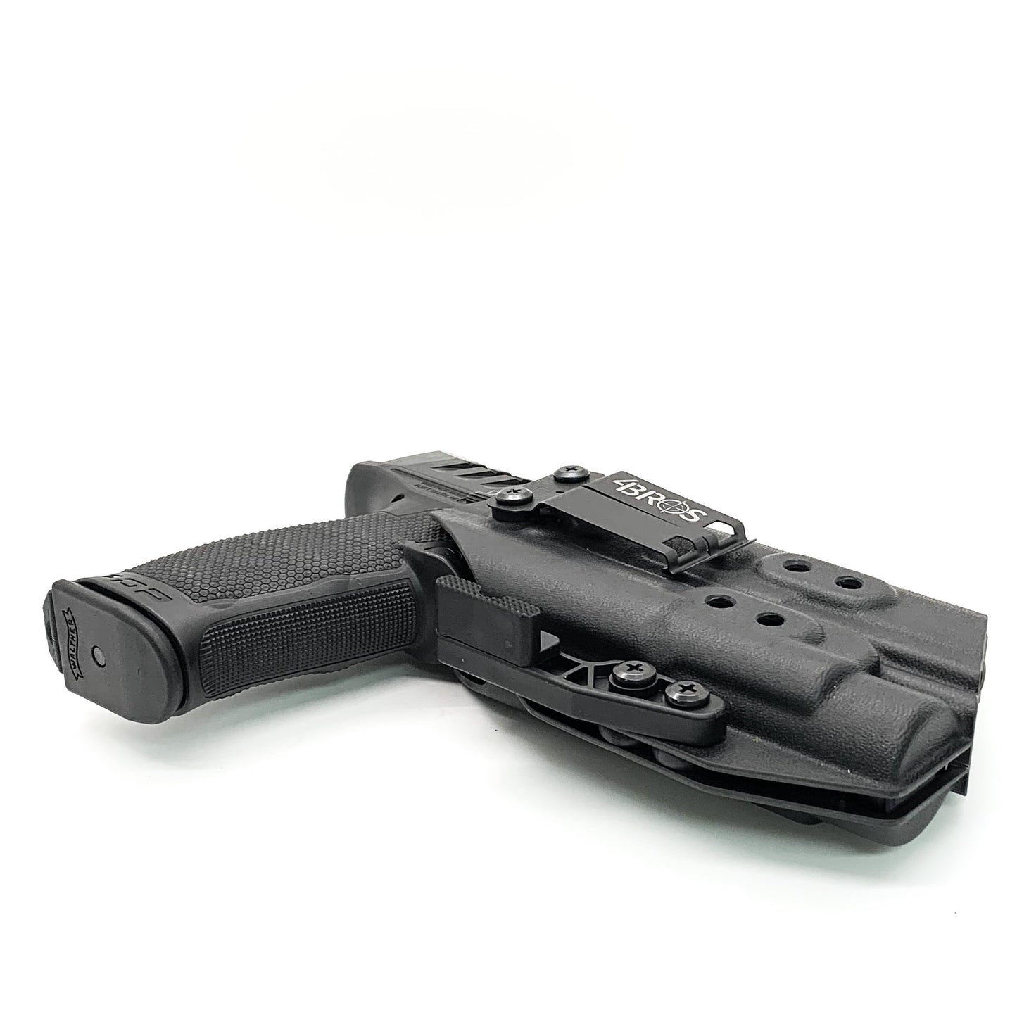 For the best Inside Waistband IWB AIWB Holster for the Walther PDP 4.5" Full-Size pistol with the Streamlight TLR-1 HL shop Four Brothers 4BROS Holsters.