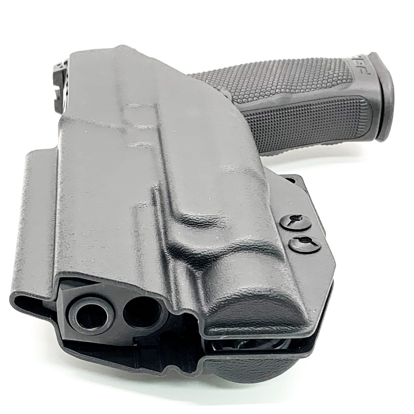 For the best Inside Waistband IWB AIWB Holster for the Walther PDP 4.5" Full-Size pistol with the Streamlight TLR-1 HL shop Four Brothers 4BROS Holsters.