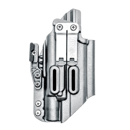 Inside Waistband (IWB) holster for the Walther PDP 3.5" & 4" pistols equipped with SureFire X300 weapon light. Made in USA.