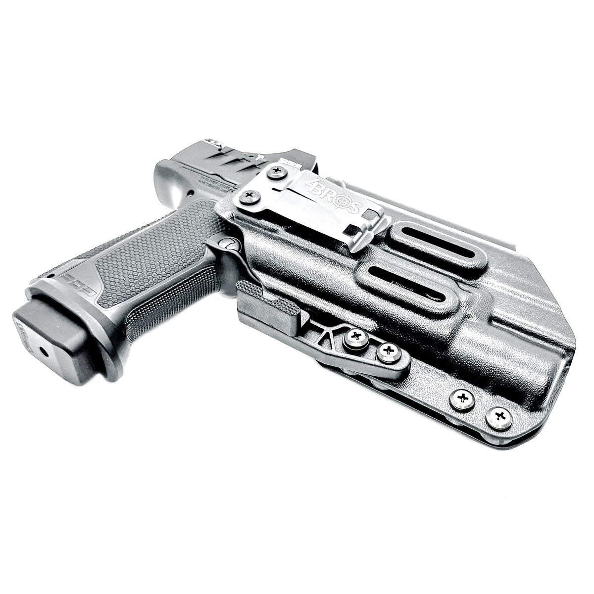 Inside Waistband (IWB) holster for the Walther PDP 3.5" & 4" pistols equipped with SureFire X300 weapon light. Made in USA.