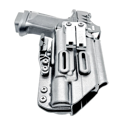 Inside Waistband (IWB) holster for the Walther PDP 3.5" & 4" pistols equipped with SureFire X300 weapon light. Made in USA.