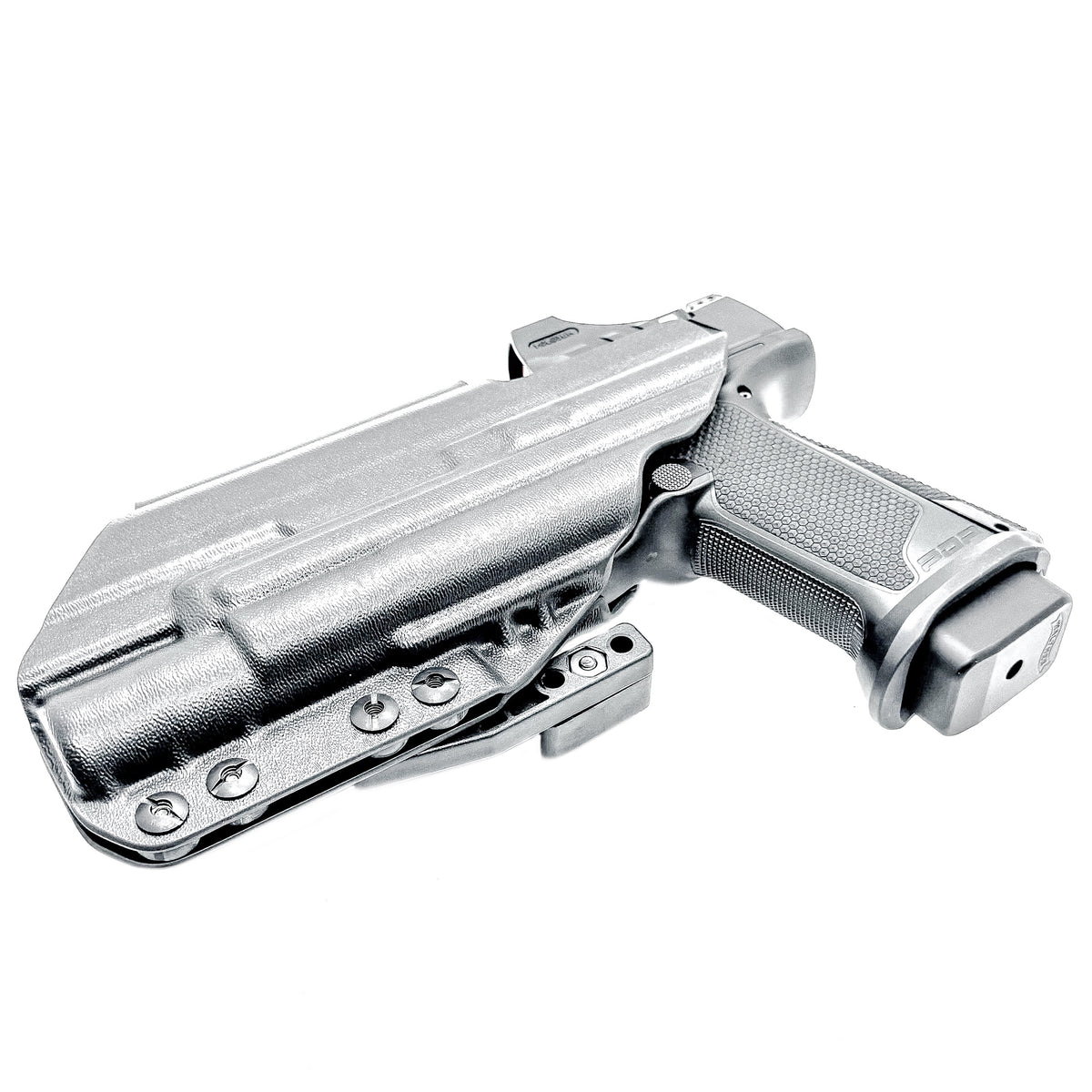 Inside Waistband (IWB) holster for the Walther PDP 3.5" & 4" pistols equipped with SureFire X300 weapon light. Made in USA.