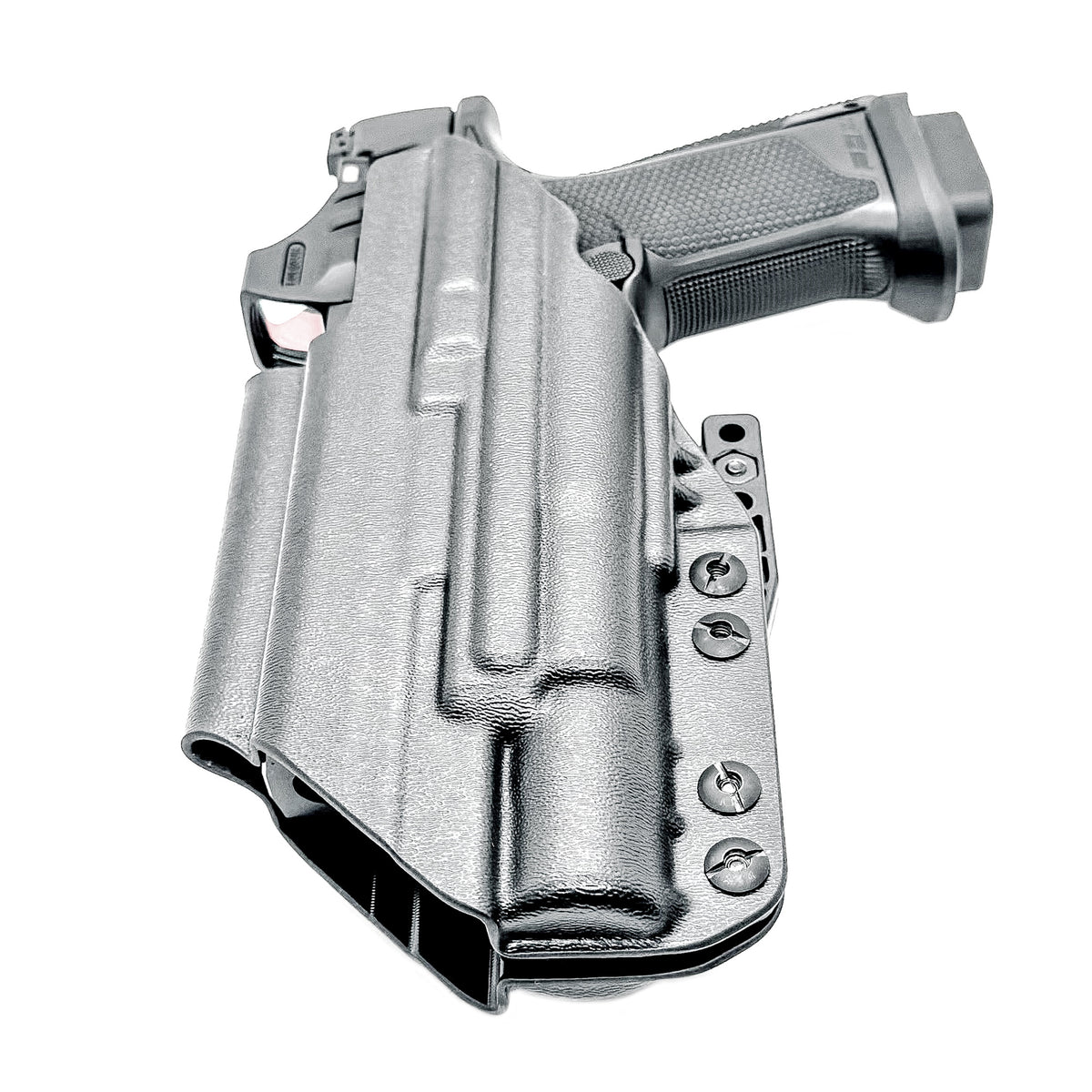 Inside Waistband (IWB) holster for the Walther PDP 3.5" & 4" pistols equipped with SureFire X300 weapon light. Made in USA.