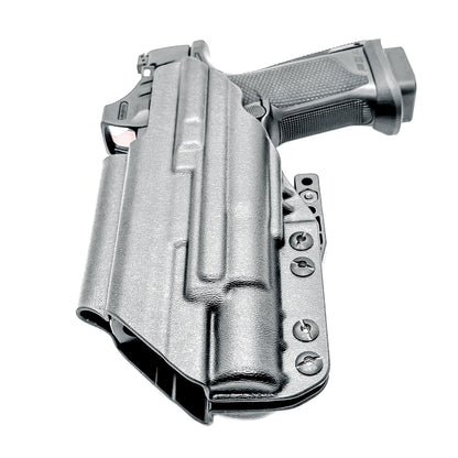 Inside Waistband (IWB) holster for the Walther PDP 3.5" & 4" pistols equipped with SureFire X300 weapon light. Made in USA.