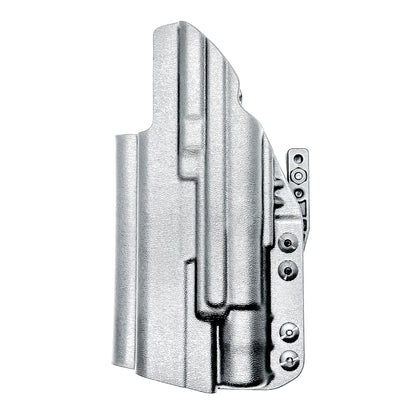 Inside Waistband (IWB) holster for the Walther PDP 5” and 5.1” Full-Size & Pro SD pistols equipped with SureFire X300 weapon light. Made in USA.