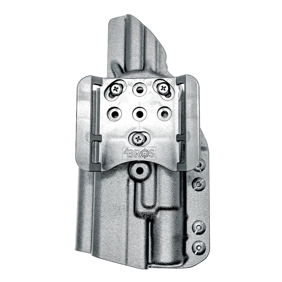 Outside Waistband (OWB) Holster for the Walther PDP 5" & 5.1" Full-Size and Pro SD pistols equipped with SureFIre X300 weapon light.  Made in the USA.