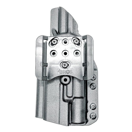 Outside Waistband (OWB) Holster for the Walther PDP 5" & 5.1" Full-Size and Pro SD pistols equipped with SureFIre X300 weapon light.  Made in the USA.