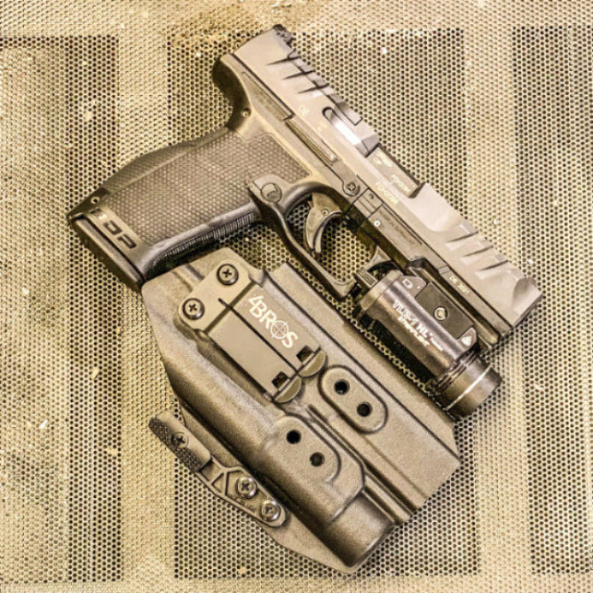 For the best Inside Waistband IWB AIWB Holster for the Walther PDP 5" Full-Size pistol with the Streamlight TLR-1 or TLR-1HL shop Four Brothers Holsters. 