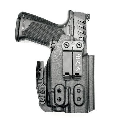 For the best Inside Waistband IWB AIWB Holster for the Walther PDP Compact 4" pistol with Streamlight TLR-8 weapon-mounted light shop Four Brothers Holsters. 