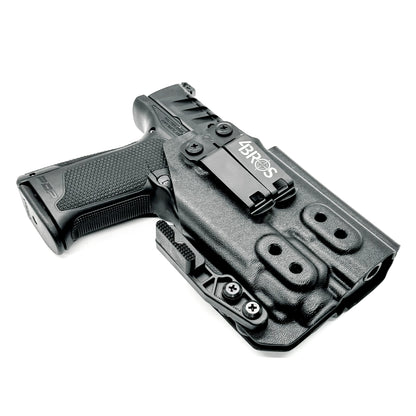 For the best Inside Waistband IWB AIWB Holster for the Walther PDP Compact 4" pistol with Streamlight TLR-8 weapon-mounted light shop Four Brothers Holsters. 