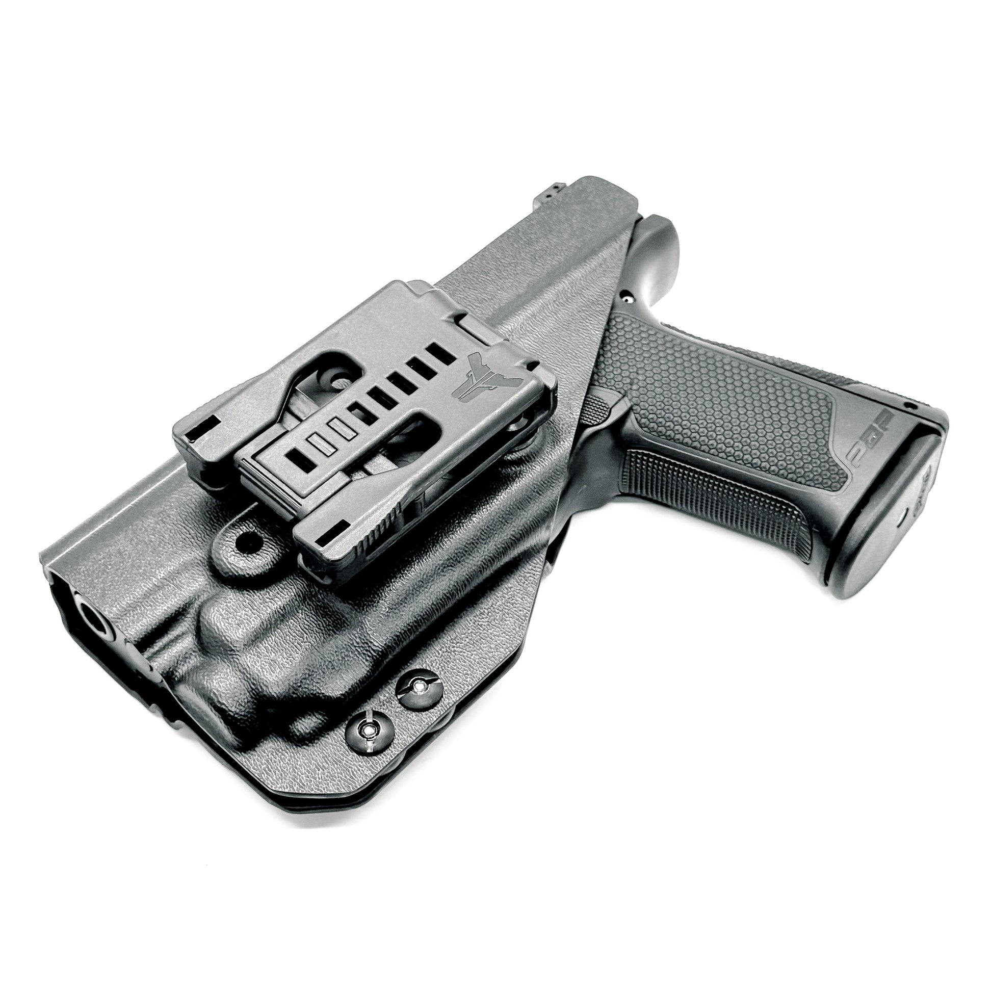 For the best Outside Waistband Holster for the Walther PDP Compact 4" pistol, & Streamlight TLR-8 mounted on the firearm, shop Four Brothers 4BROS Holsters. 