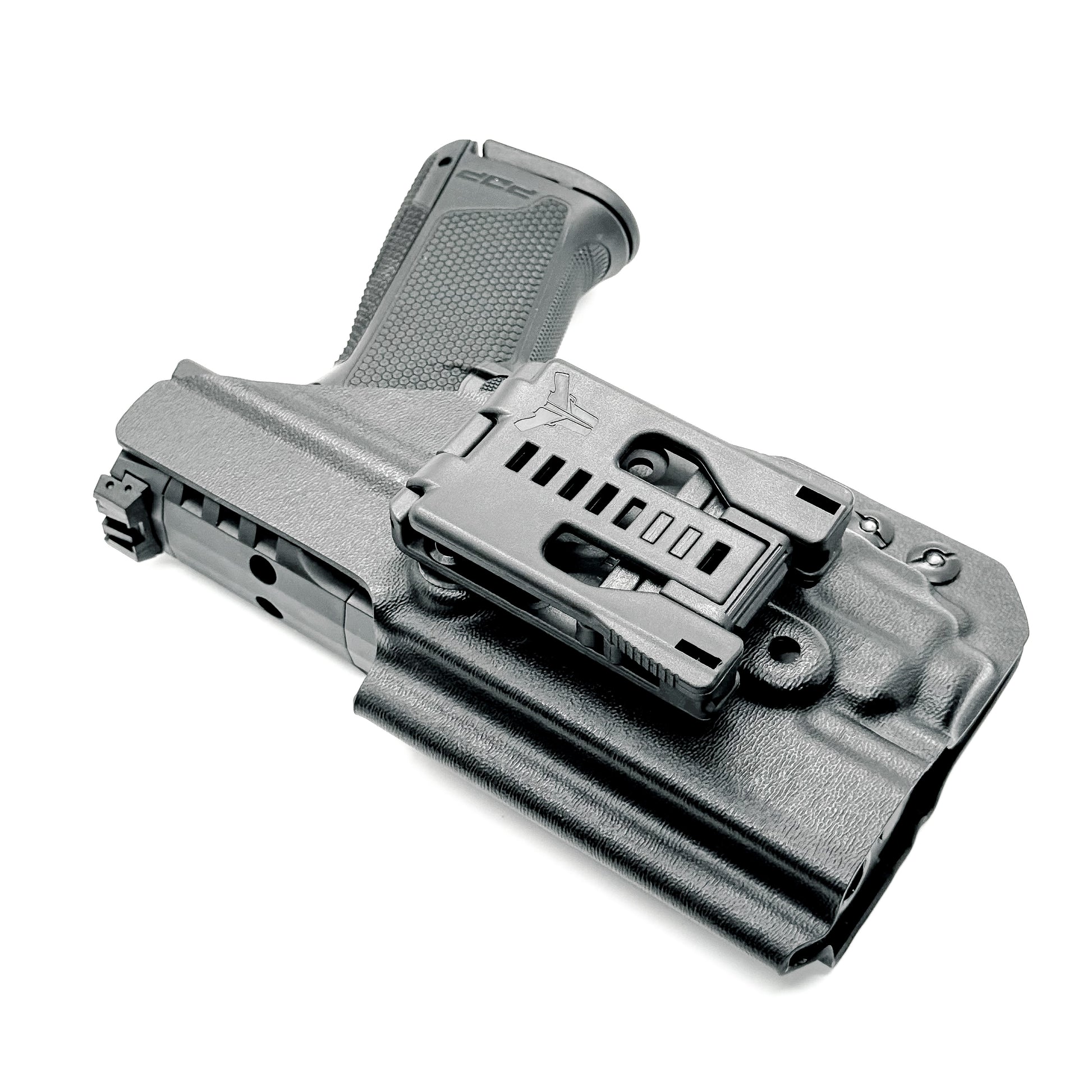 For the best Outside Waistband Holster for the Walther PDP Compact 4" pistol, & Streamlight TLR-8 mounted on the firearm, shop Four Brothers 4BROS Holsters. 