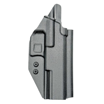 For the Best, most comfortable, Outside Waistband OWB Holster for the Walther PDP Compact 5" pistol, shop Four Brothers Holsters. 4Bros, Made in the USA