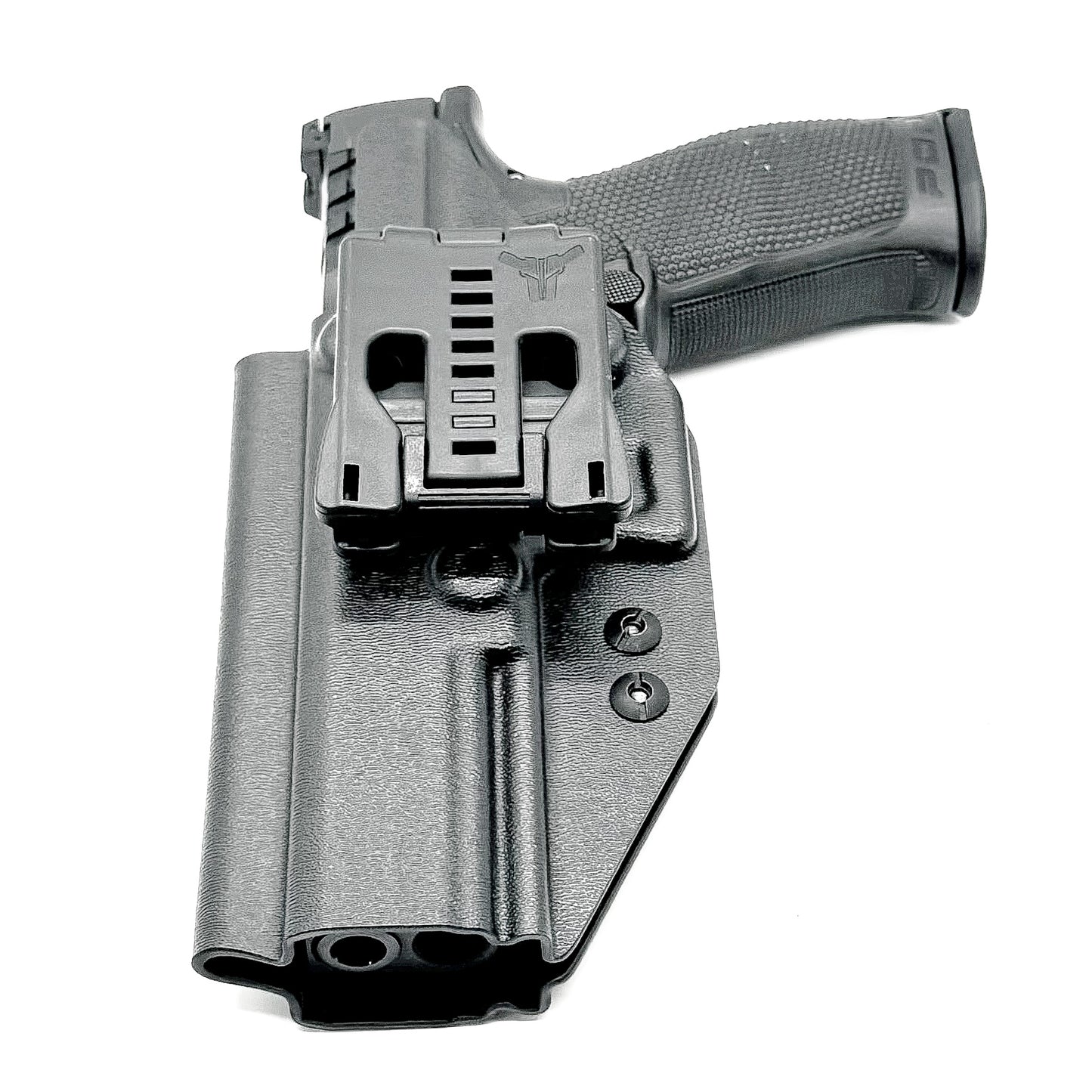 For the Best, most comfortable, Outside Waistband OWB Holster for the Walther PDP Compact 5" pistol, shop Four Brothers Holsters. 4Bros, Made in the USA