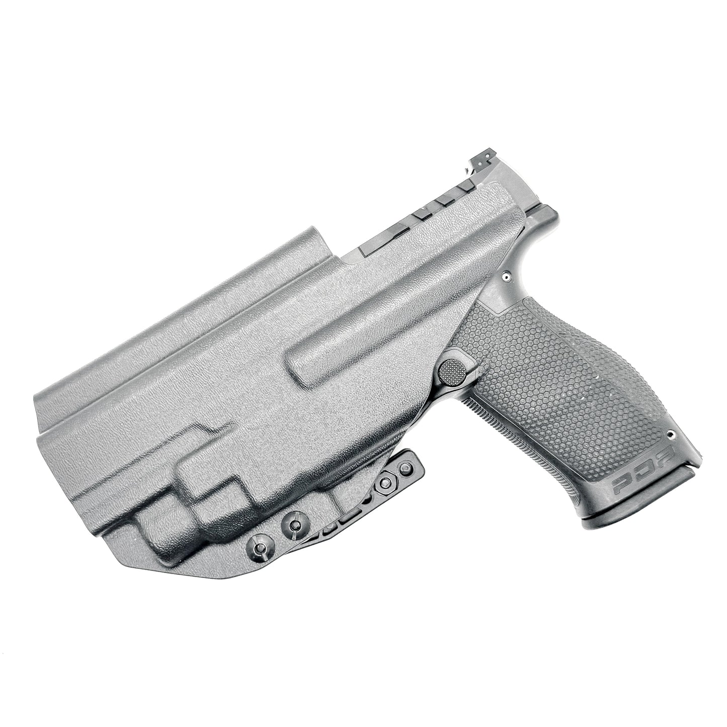 For the best IWB Kydex Inside Waistband Holster for the Walther PDP 5" Compact Pistol & Streamlight TLR-7 X, A or TLR-7 HL-X, shop Four Brothers Holsters