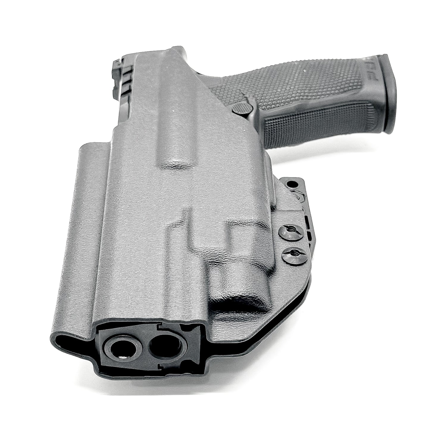 For the best IWB Kydex Inside Waistband Holster for the Walther PDP 5" Compact Pistol & Streamlight TLR-7 X, A or TLR-7 HL-X, shop Four Brothers Holsters