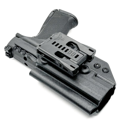 For the best, Outside Waistband OWB Kydex Holster for the Walther PDP F Series 4" & 3.5"  handgun, shop Four Brothers 4BROS Holsters.  Proudly made in the USA.
