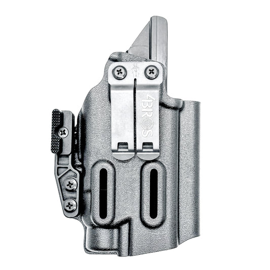 For the best IWB Kydex Inside Waistband Holster for the Walther PDP F Series 4" and 3.5" pistol & Streamlight TLR-7X, A or HL-X, shop Four Brothers Holsters