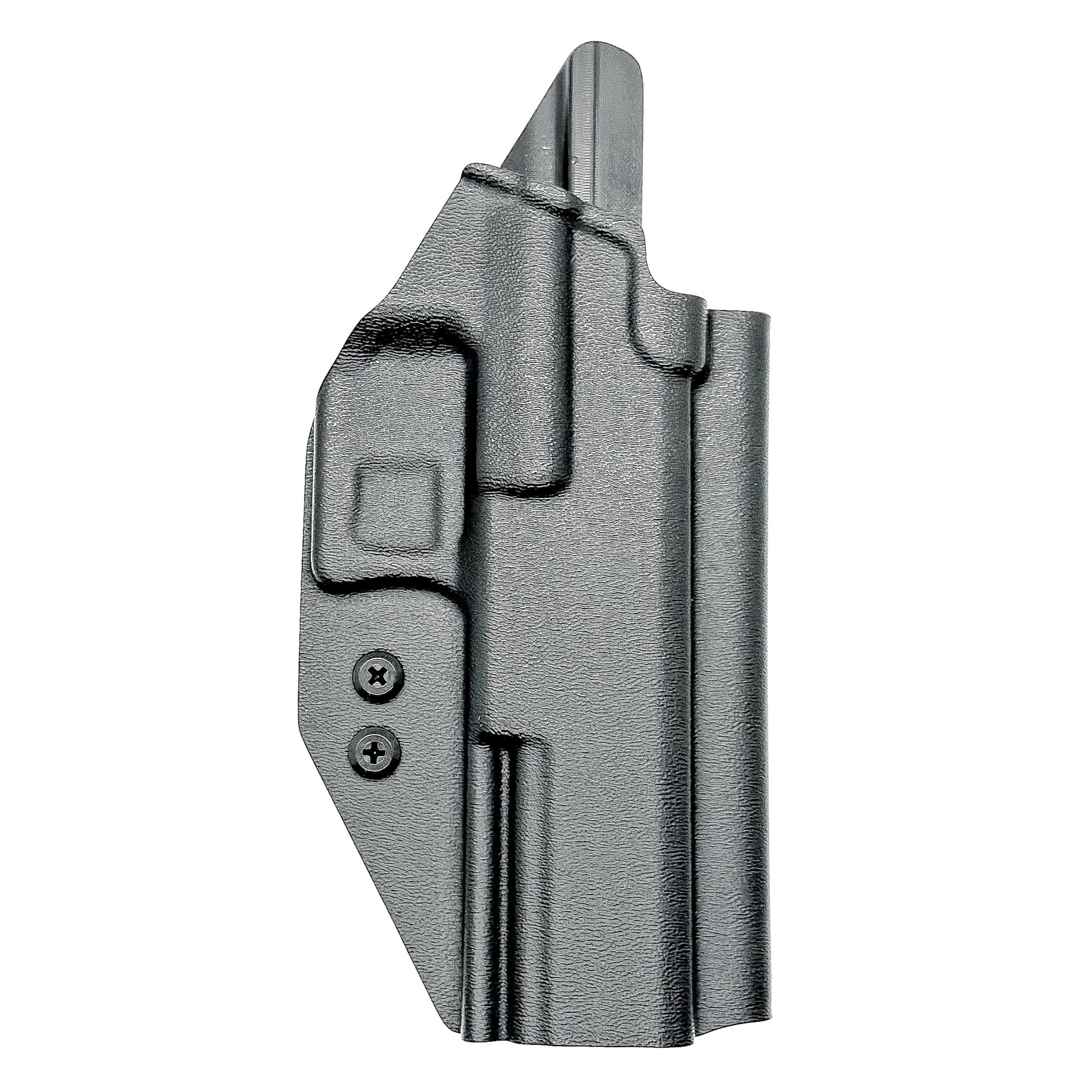 For the best Outside Waistband OWB Holster for the Walther PDP Full Size 5" pistol, shop Four Brothers 4BROS Holsters.  Proudly manufactured in the USA.