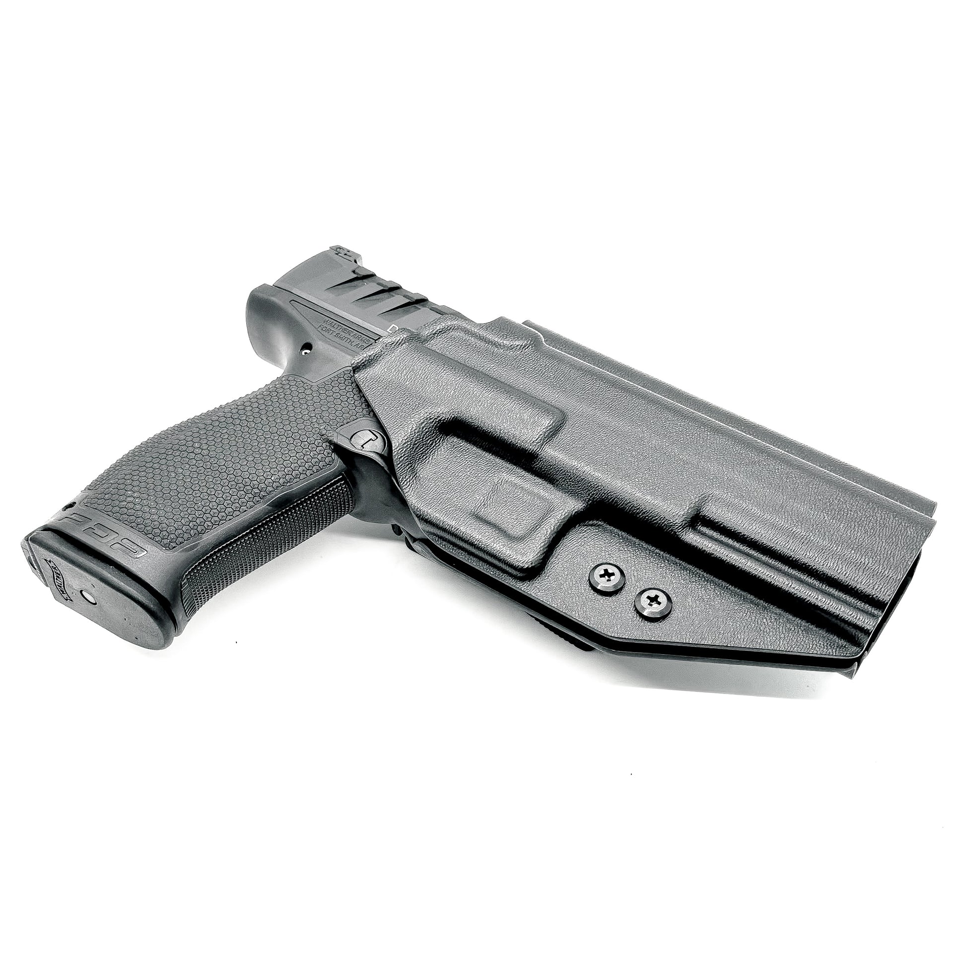 For the best Outside Waistband OWB Holster for the Walther PDP Full Size 5" pistol, shop Four Brothers 4BROS Holsters.  Proudly manufactured in the USA.