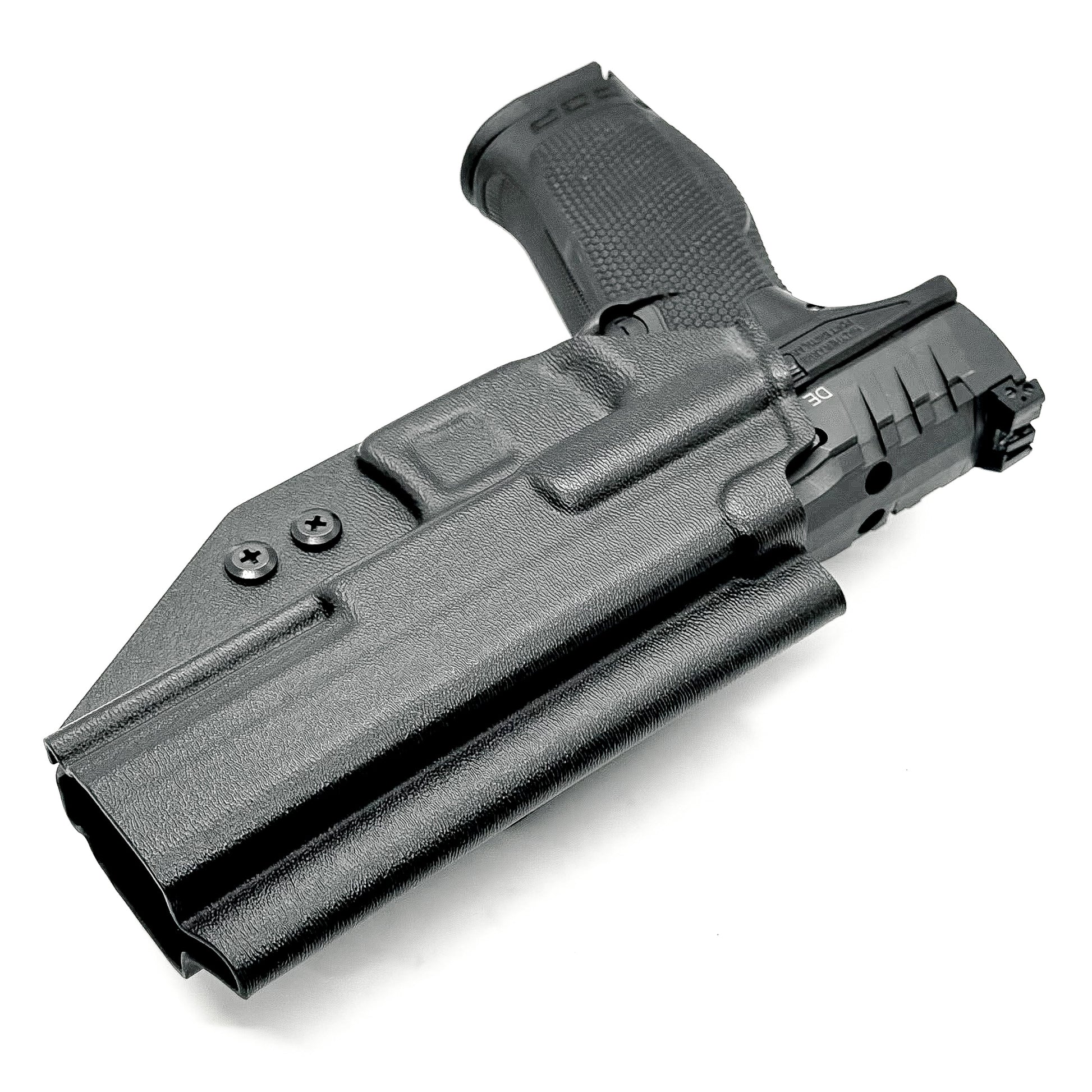 For the best Outside Waistband OWB Holster for the Walther PDP Full Size 5" pistol, shop Four Brothers 4BROS Holsters.  Proudly manufactured in the USA.