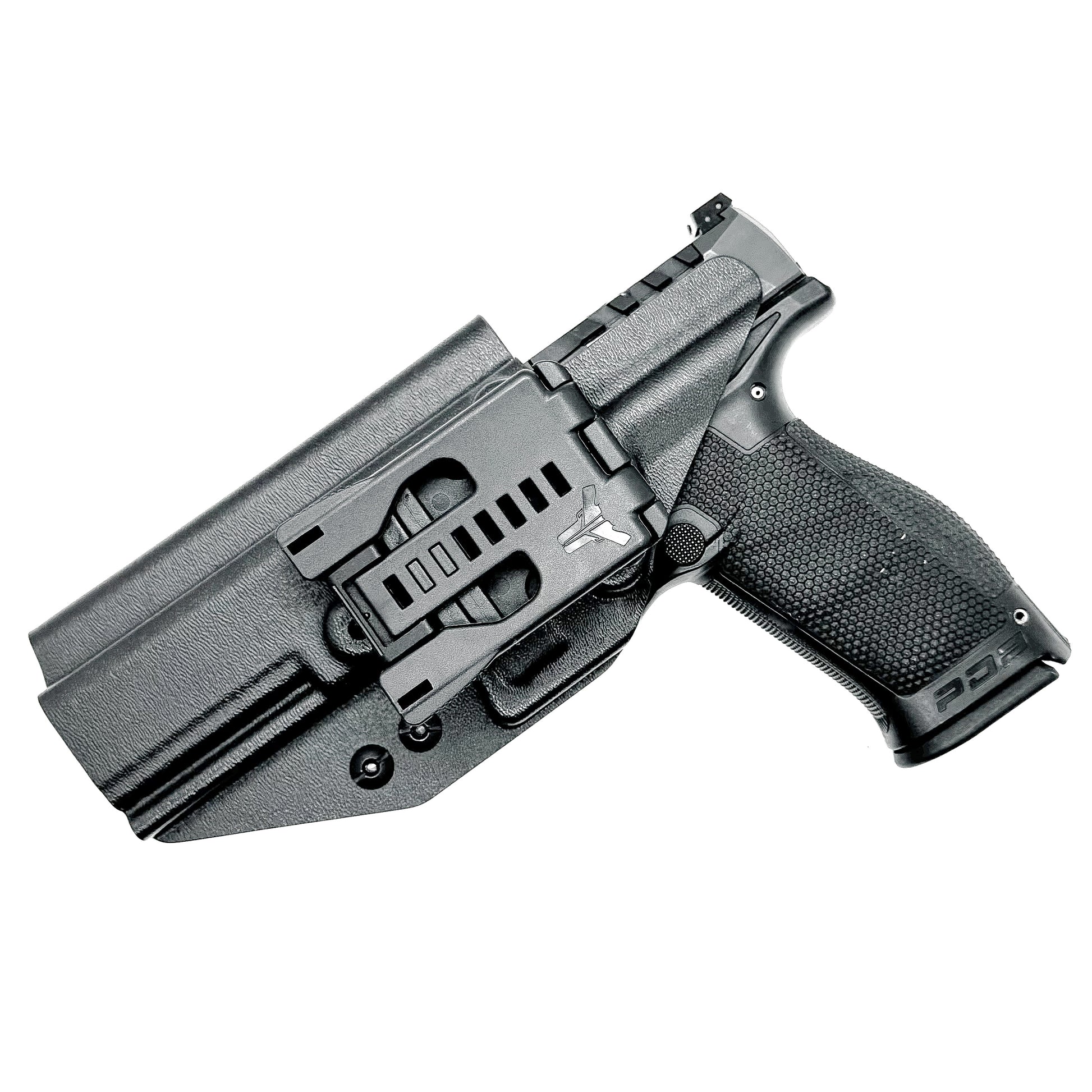 For the best Outside Waistband OWB Holster for the Walther PDP Full Size 5" pistol, shop Four Brothers 4BROS Holsters.  Proudly manufactured in the USA.