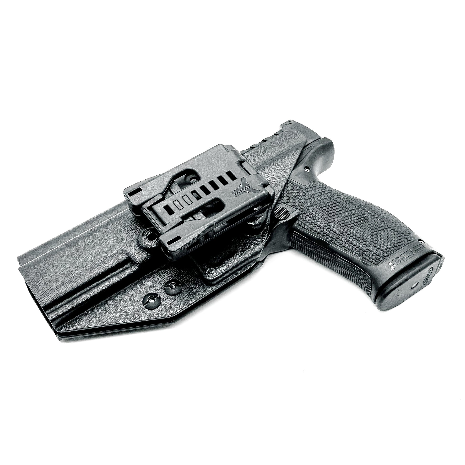 For the best Outside Waistband OWB Holster for the Walther PDP Full Size 5" pistol, shop Four Brothers 4BROS Holsters.  Proudly manufactured in the USA.