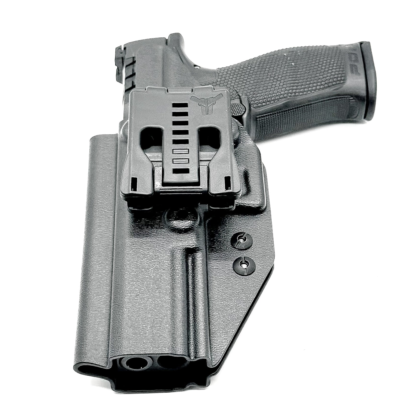 For the best Outside Waistband OWB Holster for the Walther PDP Full Size 5" pistol, shop Four Brothers 4BROS Holsters.  Proudly manufactured in the USA.