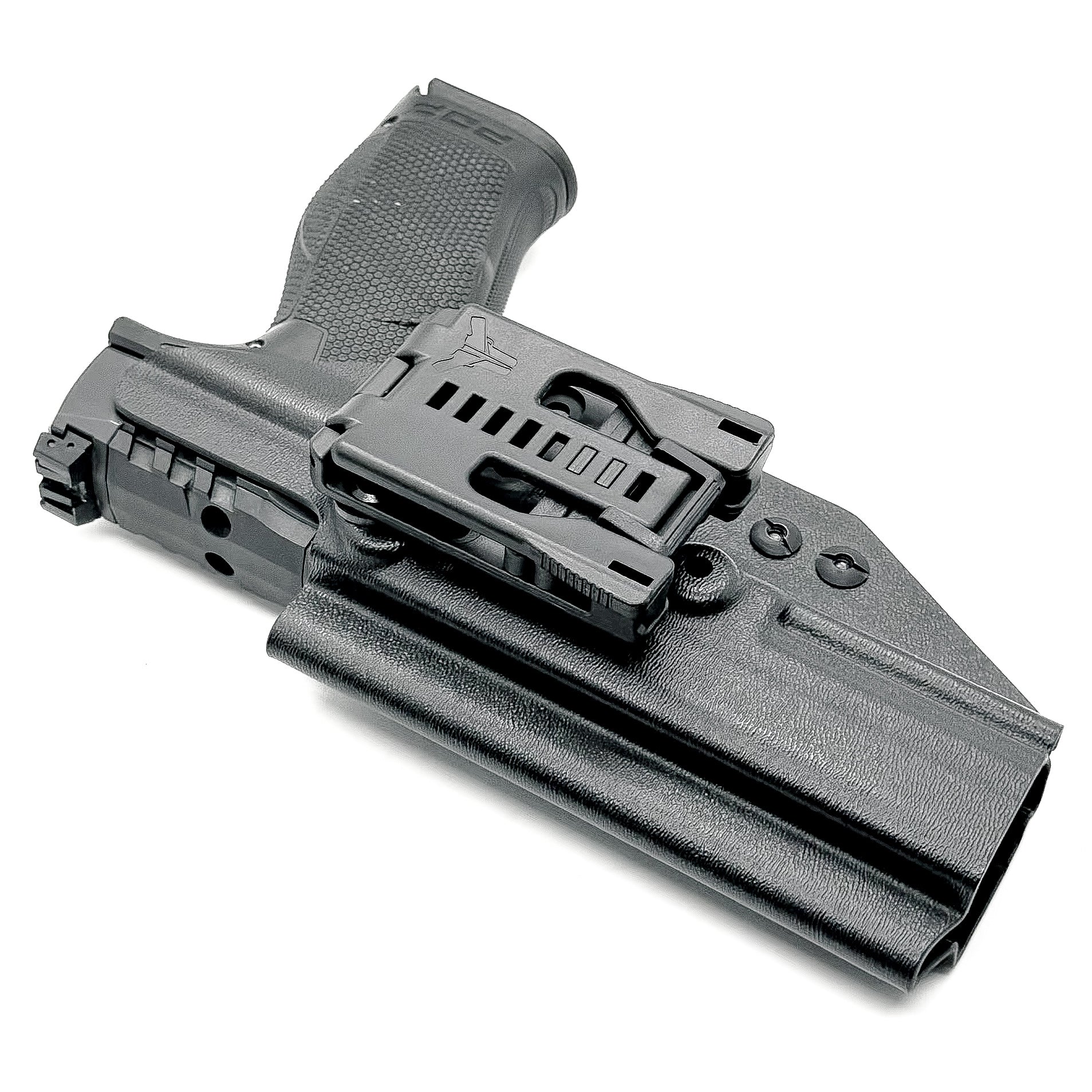 For the best Outside Waistband OWB Holster for the Walther PDP Full Size 5" pistol, shop Four Brothers 4BROS Holsters.  Proudly manufactured in the USA.