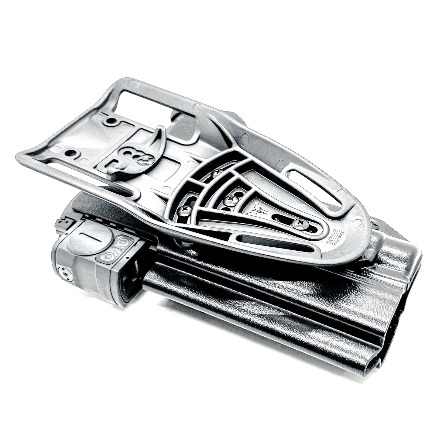 Duty & Competition OWB Holster for the  Pro-X PMM Full Size and PDP Pro-X PMM Compact 4.6" pistols with the Streamlight TLR-1 HL-X, from Four Brothers Holsters.