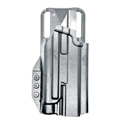 Duty & Competition OWB Holster for the  Pro-X PMM Full Size and PDP Pro-X PMM Compact 4.6" pistols with the Streamlight TLR-1 HL-X, from Four Brothers Holsters.