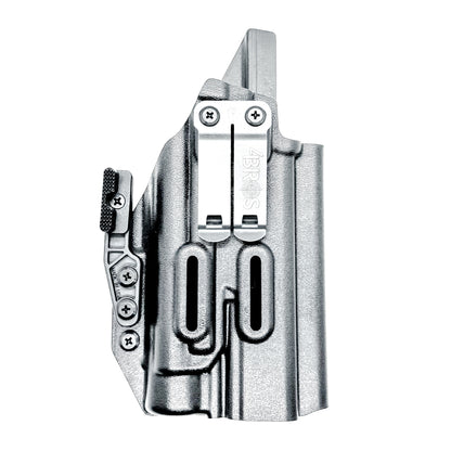 Inside Waistband IWB AIWB Holster for the Walther Pro-X PMM Full Size  or PDP Pro-X PMM Compact 4.6" & Streamlight TLR-1 HL-X USB from 4 Brothers Holsters.