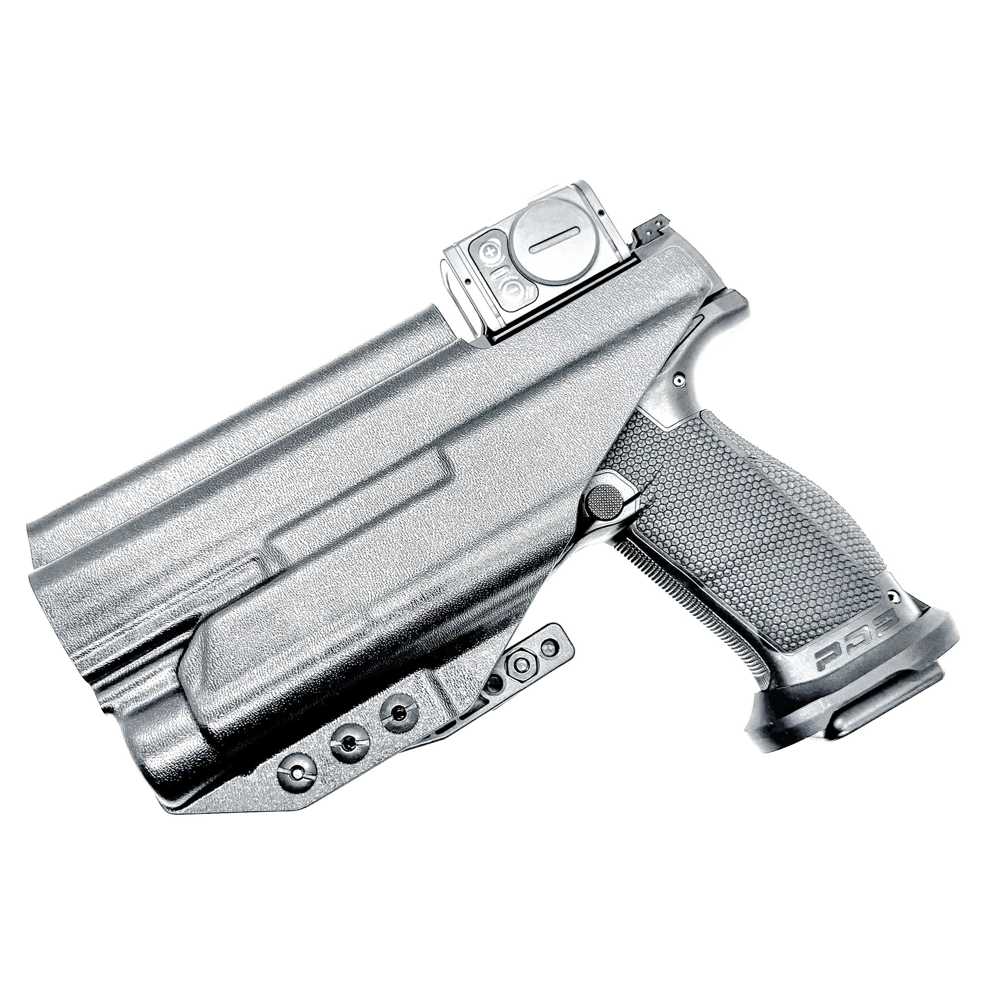 Inside Waistband IWB AIWB Holster for the Walther Pro-X PMM Full Size  or PDP Pro-X PMM Compact 4.6" & Streamlight TLR-1 HL-X USB from 4 Brothers Holsters.