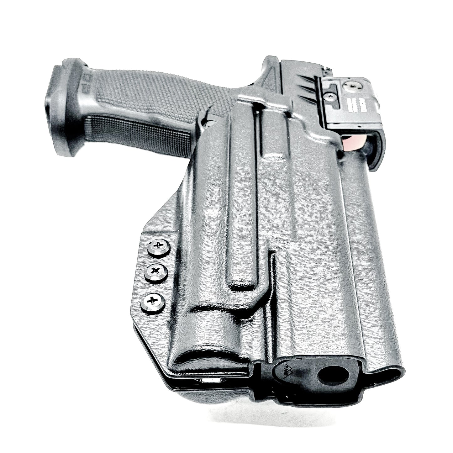 Outside Waistband OWB Holster for the Walther Pro-X PMM Full Size and PDP Pro-X PMM Compact 4.6" with the Streamlight TLR-1 HL-X USB from 4 Brothers Holsters.