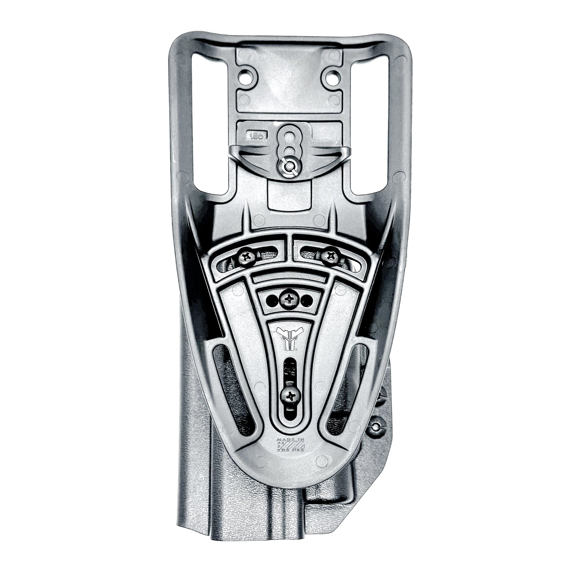 Black OWB Competition Holster for Walther PDP 5" Full-Size, Compact, & Pro SD Compact 4.6" & 5.1" with the TLR-7 HL-X, X & A from Four Brothers Holsters. 