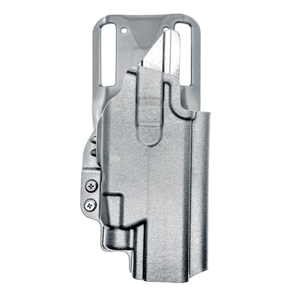 Black OWB Competition Holster for Walther Pro-X PMM Full Size and PDP Pro-X PMM Compact 4.6" with the TLR-7 HL-X, X & A from Four Brothers Holsters. 
