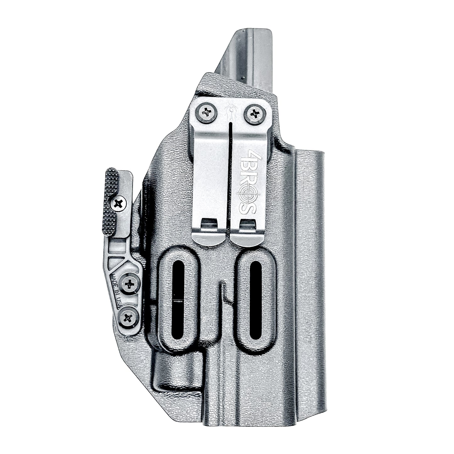 Inside Waistband IWB AIWB Holster for the Walther Pro-X PMM Full Size and PDP Pro-X PMM Compact 4.6"  & Streamlight TLR-7 HL-X from Four Brothers Holsters. 