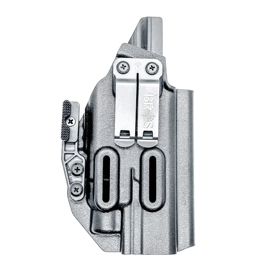 Inside Waistband IWB AIWB Holster for the Walther Pro-X PMM Full Size and PDP Pro-X PMM Compact 4.6"  & Streamlight TLR-7 HL-X from Four Brothers Holsters. 