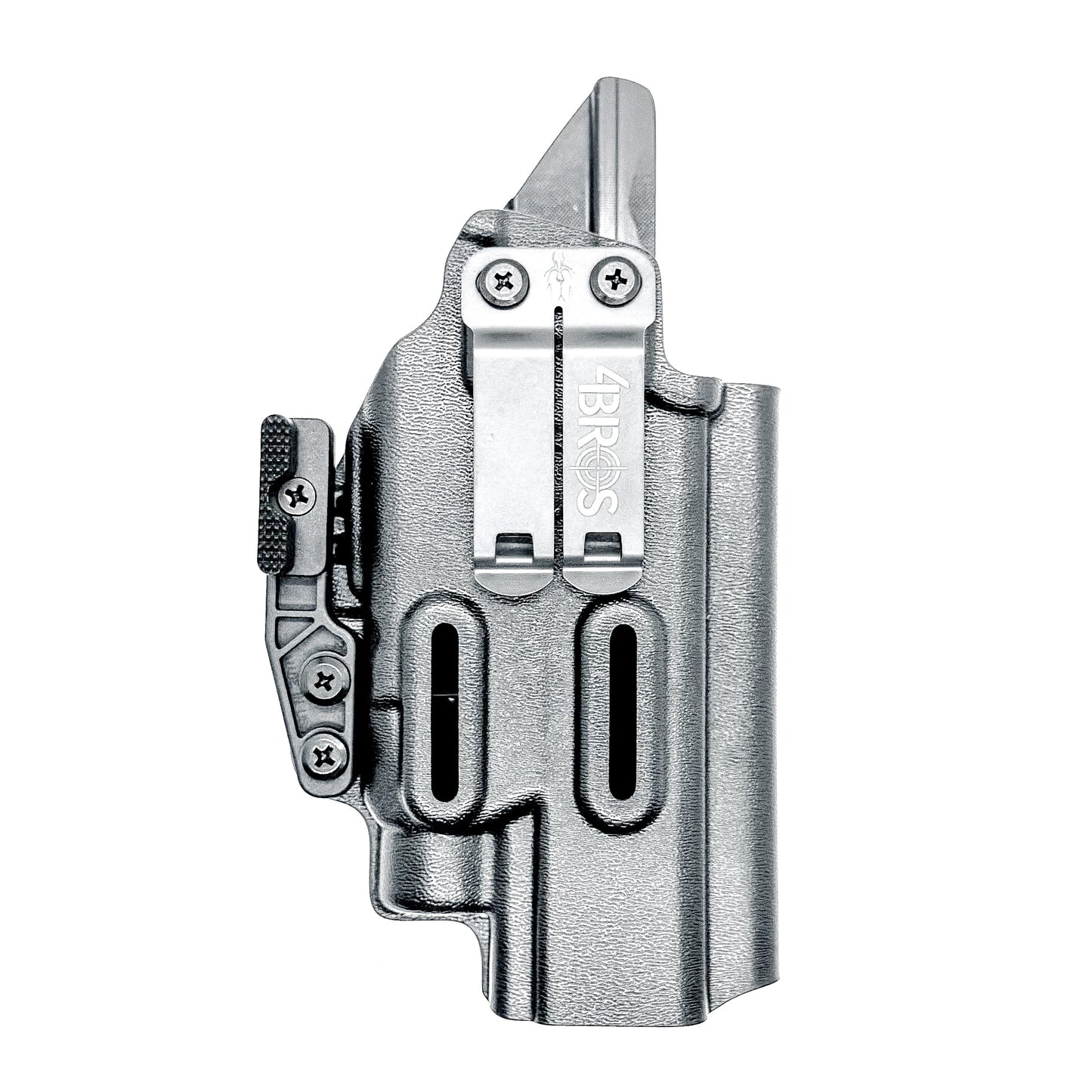 Inside Waistband IWB AIWB Holster for the Walther Pro-X PMM Full Size and PDP Pro-X PMM Compact 4.6"  & Streamlight TLR-7 HL-X from Four Brothers Holsters. 