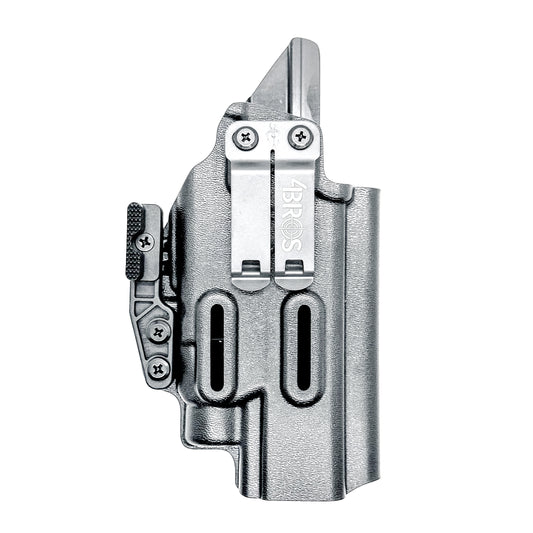 Inside Waistband IWB AIWB Holster for the Walther Pro-X PMM Full Size and PDP Pro-X PMM Compact 4.6"  & Streamlight TLR-7 HL-X from Four Brothers Holsters. 