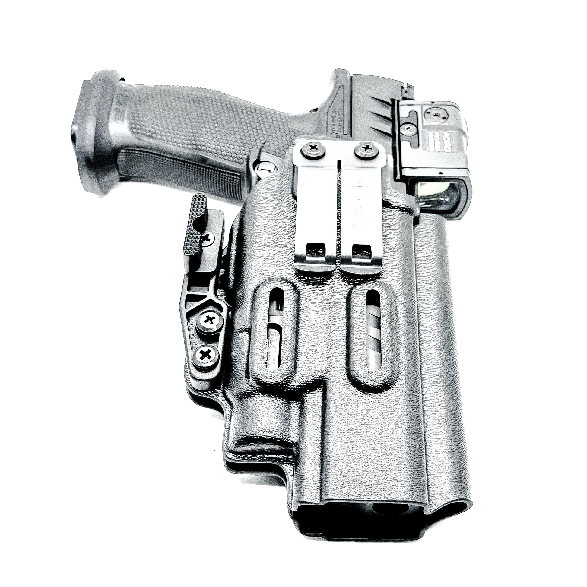 Inside Waistband IWB AIWB Holster for the Walther Pro-X PMM Full Size and PDP Pro-X PMM Compact 4.6"  & Streamlight TLR-7 HL-X from Four Brothers Holsters. 