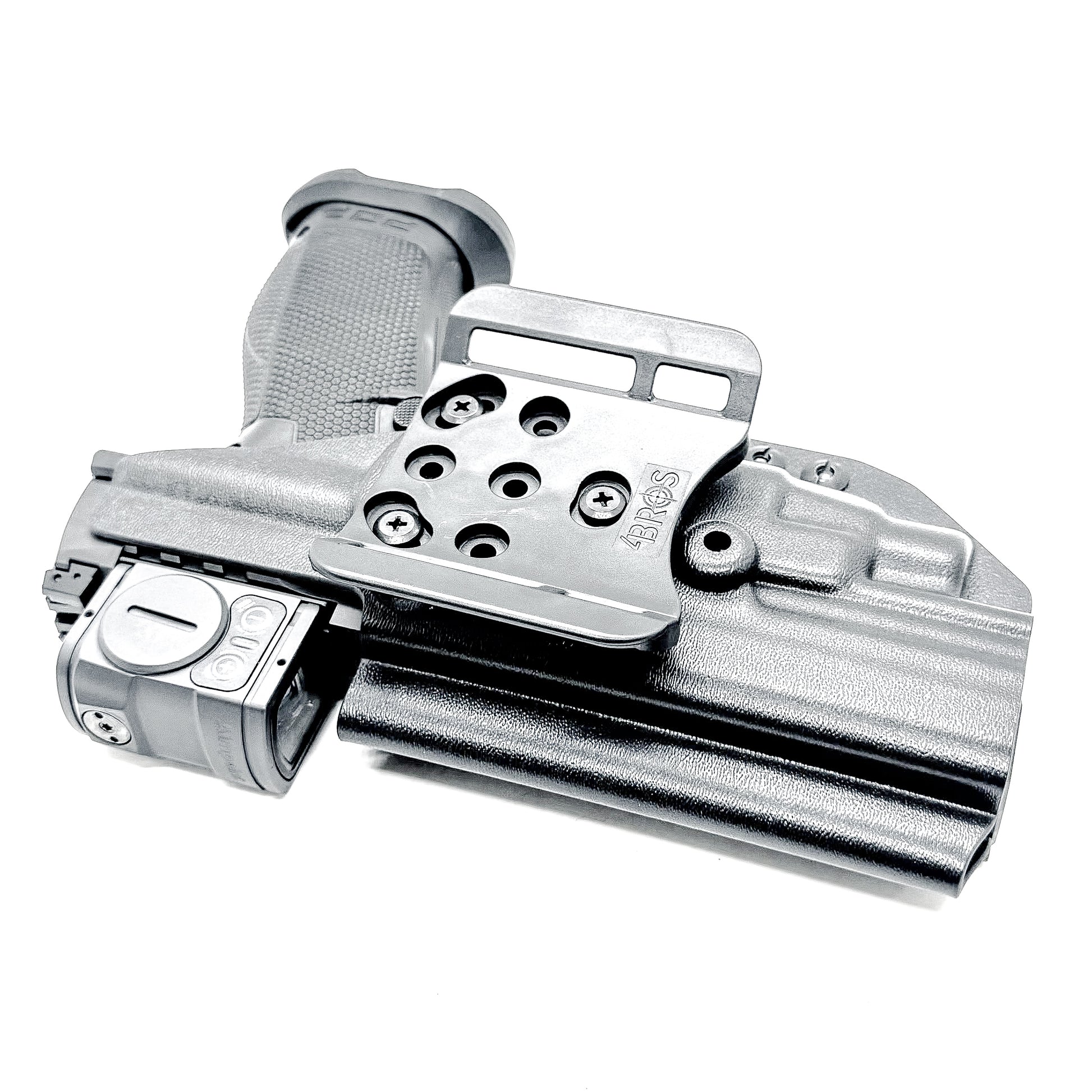 Outside Waistband OWB Holster for the Walther Pro-X PMM Full Size and PDP Pro-X PMM Compact 4.6" with the Streamlight TLR-7 X, TLR-7 HL-X, & A, from Four Brothers holsters.