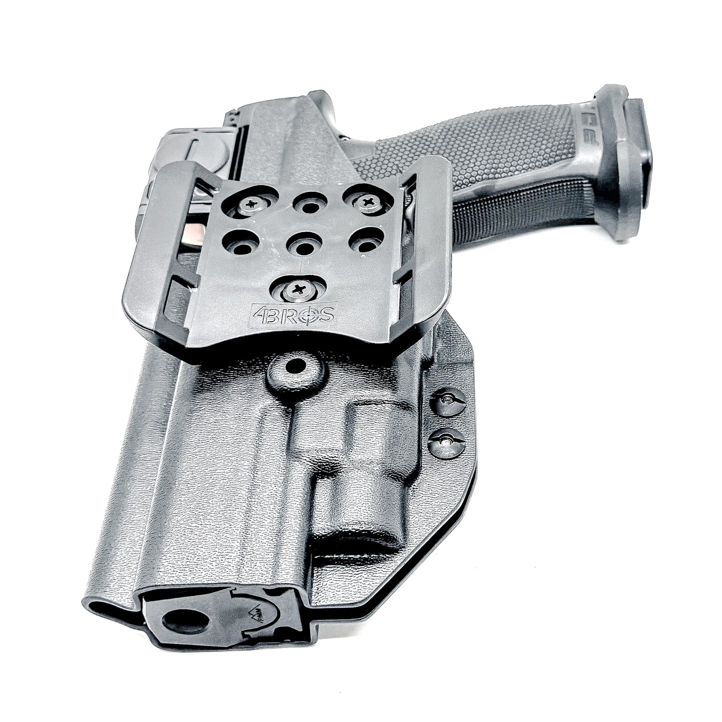 Outside Waistband OWB Holster for the Walther Pro-X PMM Full Size and PDP Pro-X PMM Compact 4.6" with the Streamlight TLR-7 X, TLR-7 HL-X, & A, from Four Brothers holsters.