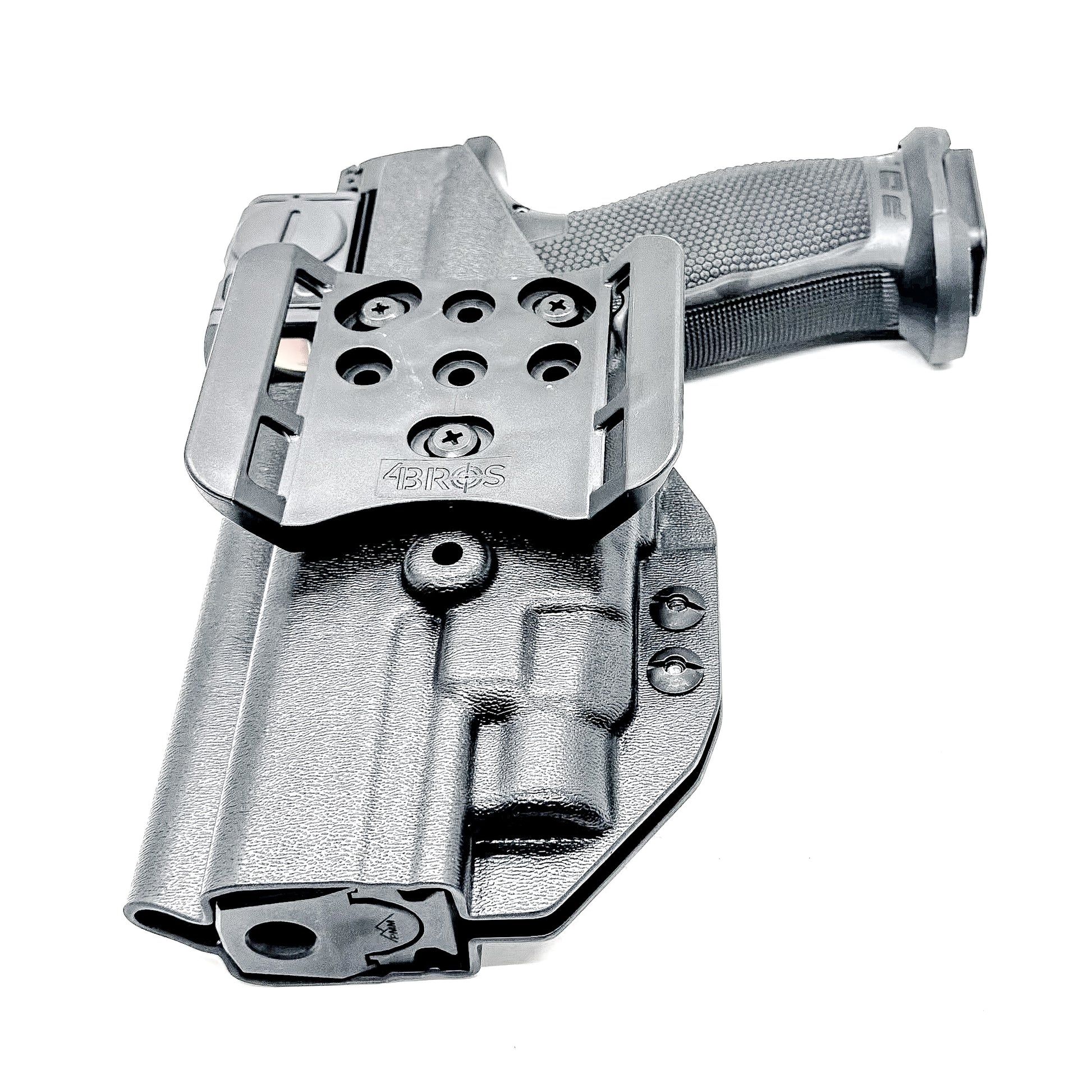 Outside Waistband OWB Holster for the Walther Pro-X PMM Full Size and PDP Pro-X PMM Compact 4.6" with the Streamlight TLR-7 X, TLR-7 HL-X, & A, from Four Brothers holsters.