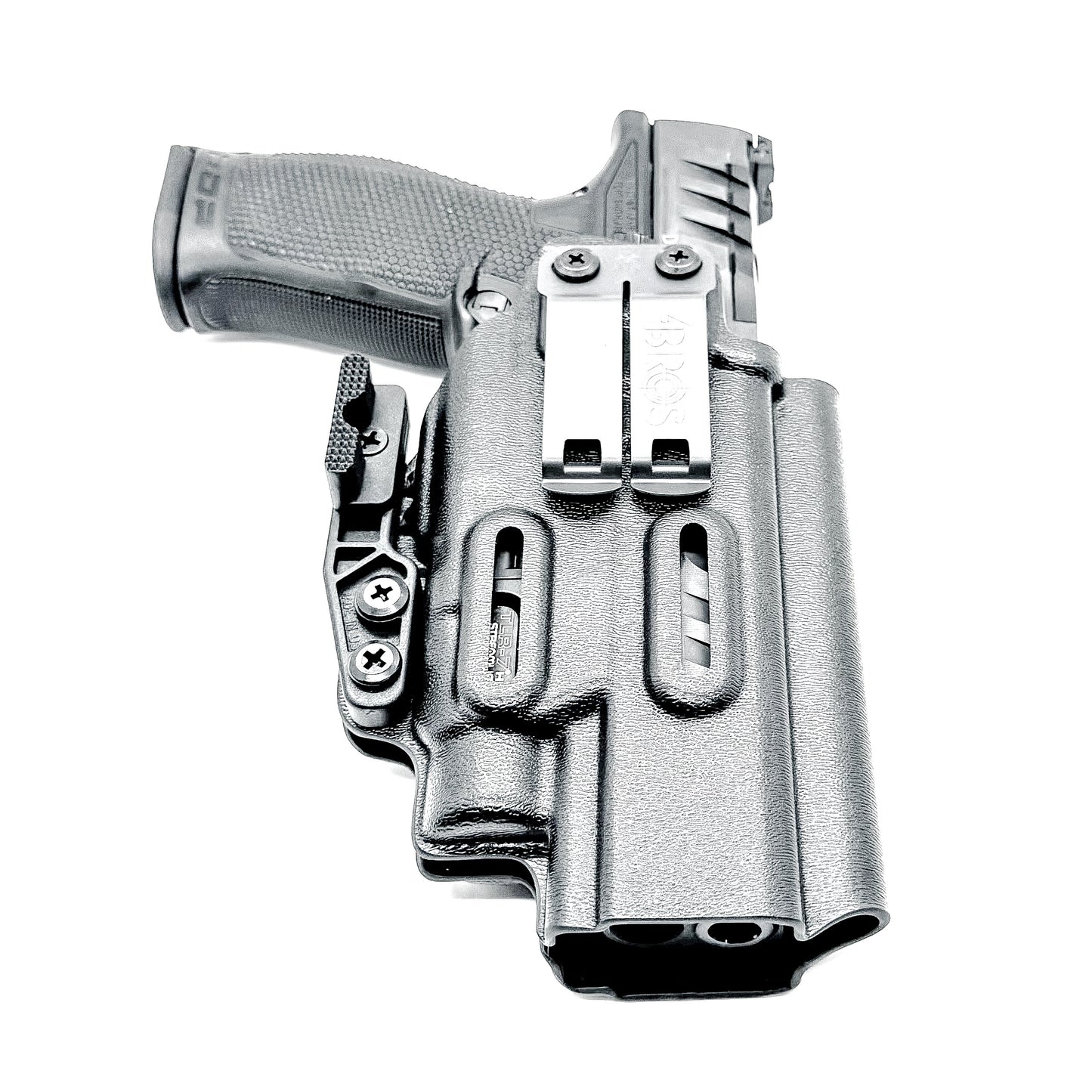 For the best IWB Kydex Inside Waistband Holster for the Walther PDP Pro SD 5.1"  & Streamlight TLR-7X, A or HL-X, shop Four Brothers Holsters