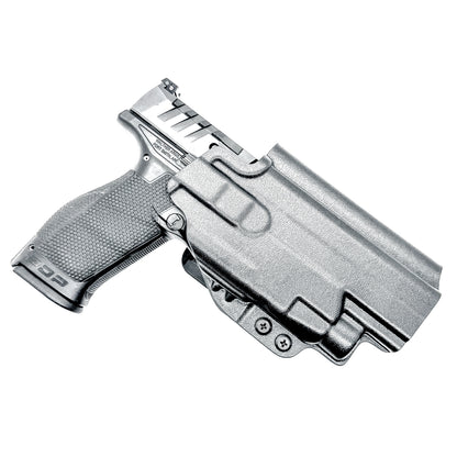 Black Outside Waistband OWB Holster for the Walther PDP Pro SD 5.1" pistol with the Streamlight TLR-7 X, TLR-7 HL-X, & A, with 4BROS 1.5" Belt Slide from Four Brothers holsters.