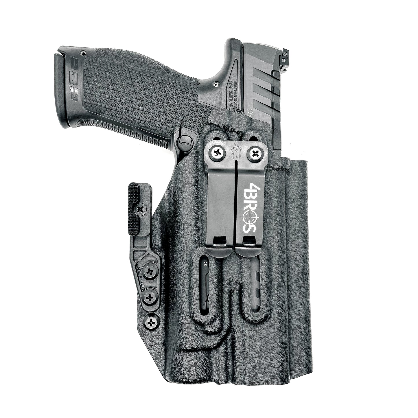 For the best concealed carry Inside Waistband IWB AIWB Holster for the Walther PDP 5" pistol with the Streamlight TLR-1 HL-X USB, shop Four Brothers Holsters.